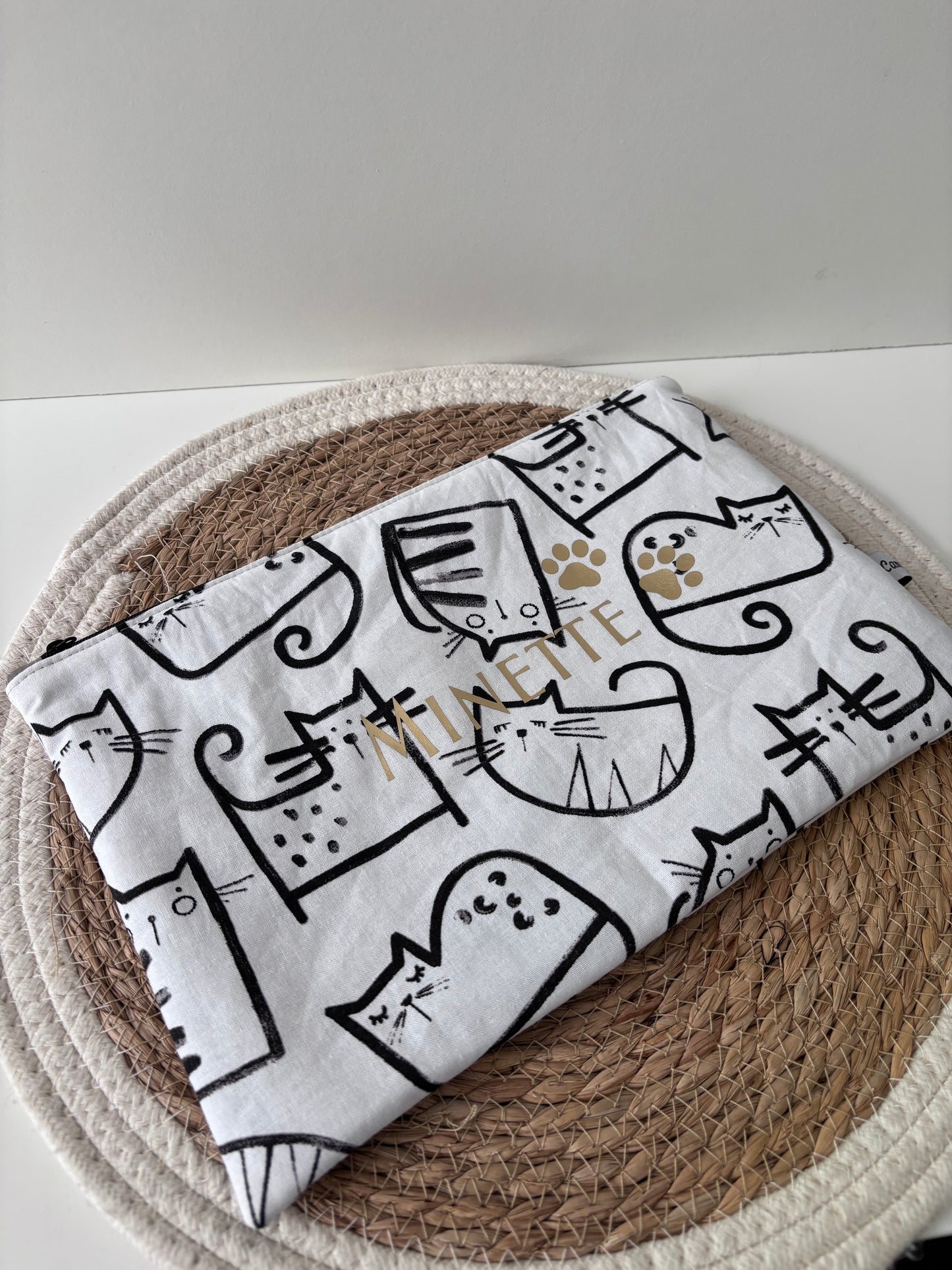 Pochette carnet de santé pour animaux sur-mesure