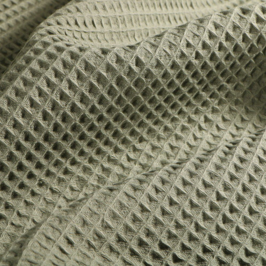 Nid d'abeille vert kaki clair