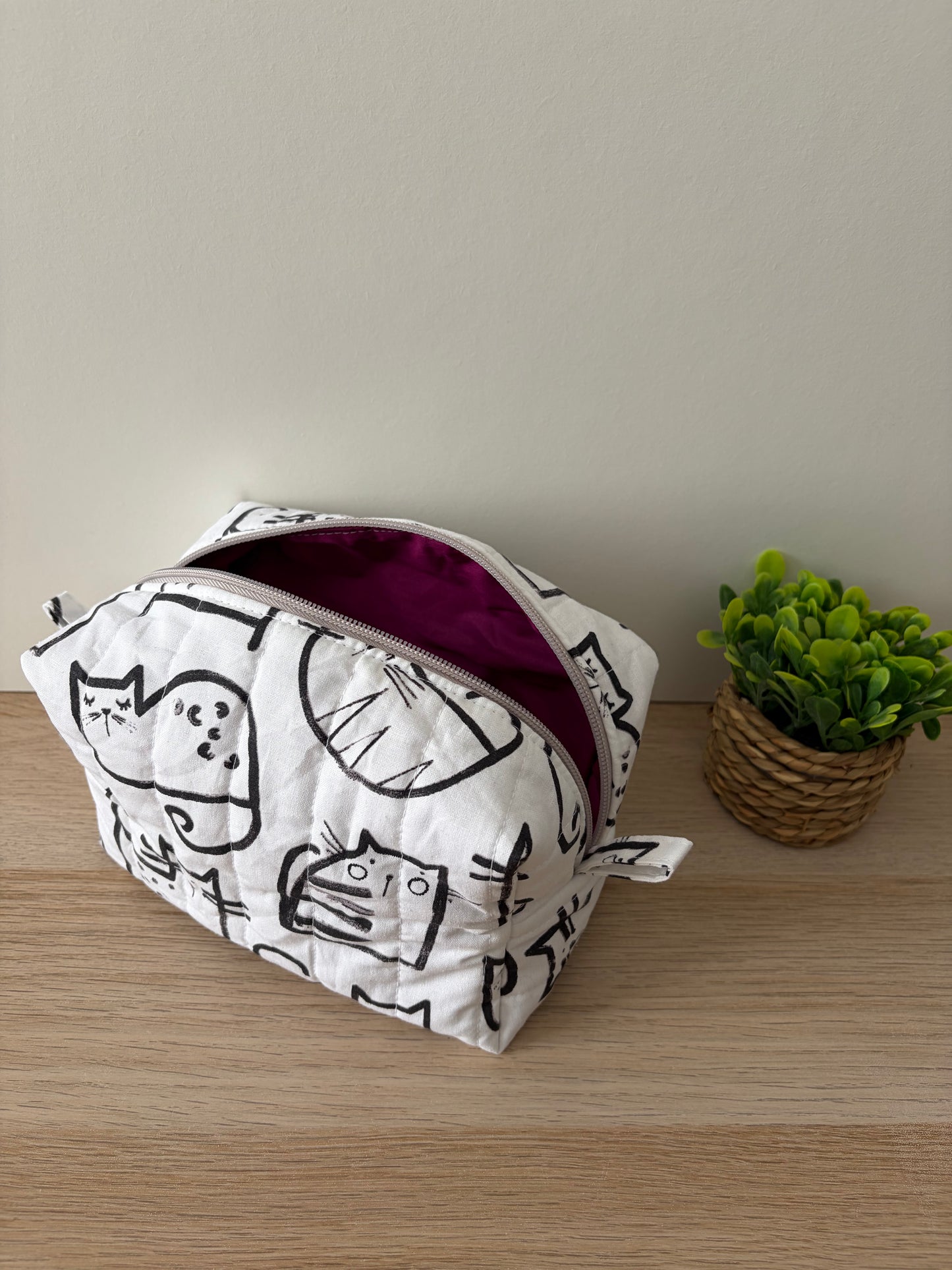 Trousse de toilette sur mesure personnalisée