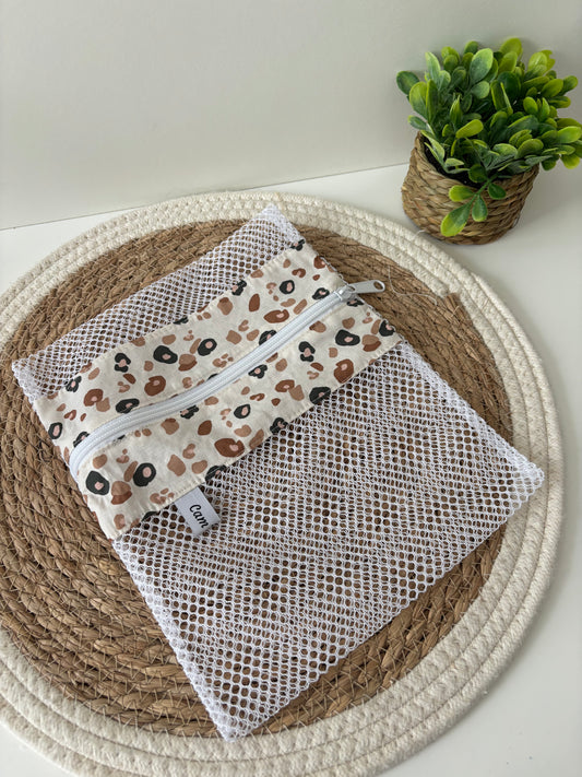 Filet de lavage Cam’coud motif léopard