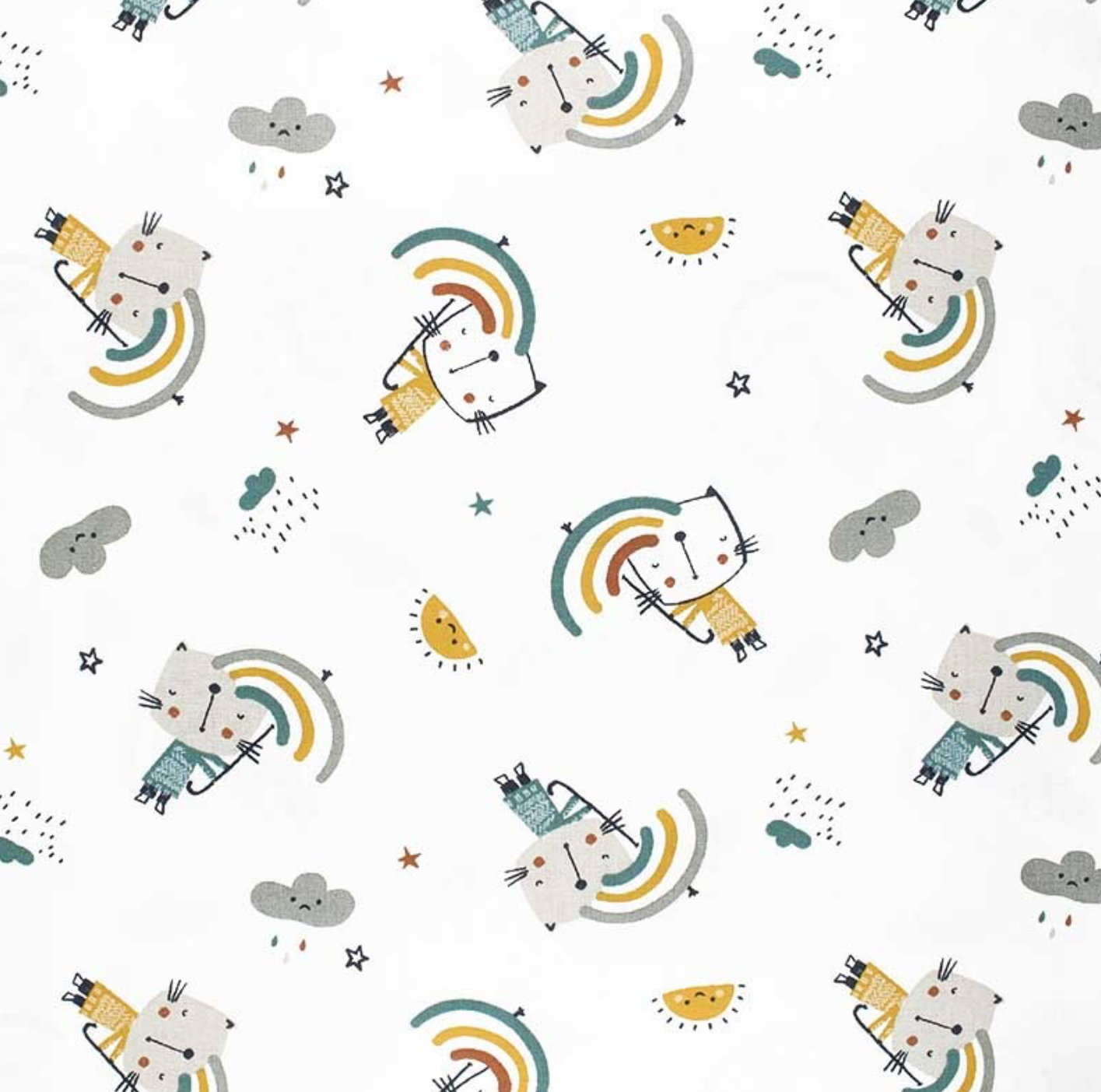 Chats arc-en-ciel