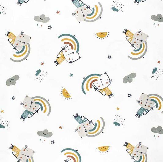Chats arc-en-ciel