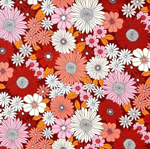 Fleurs rouges