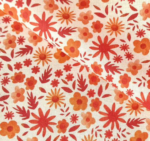 Flora rouge/orange