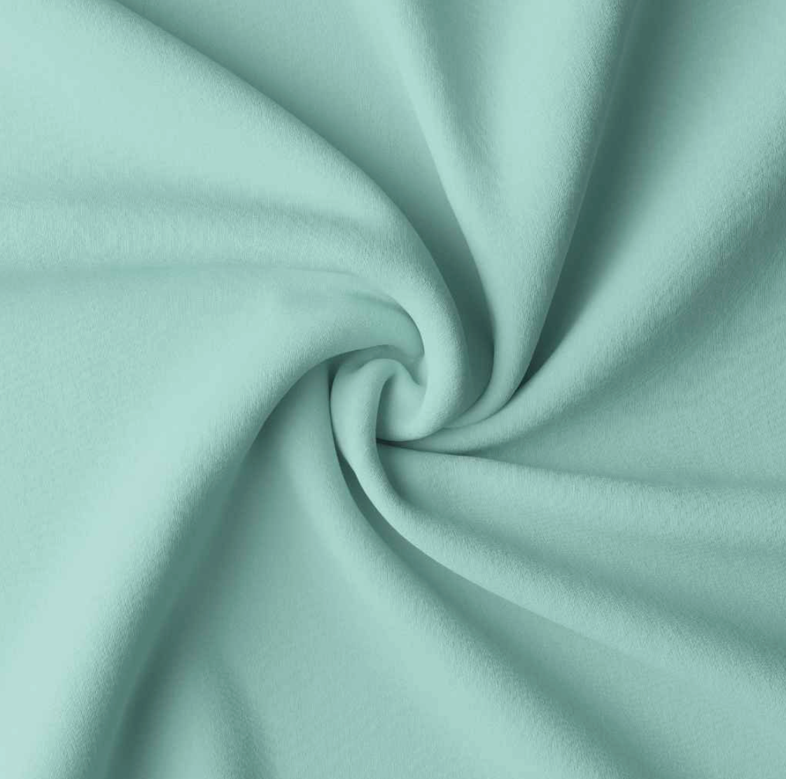 Coton enduit uni vert