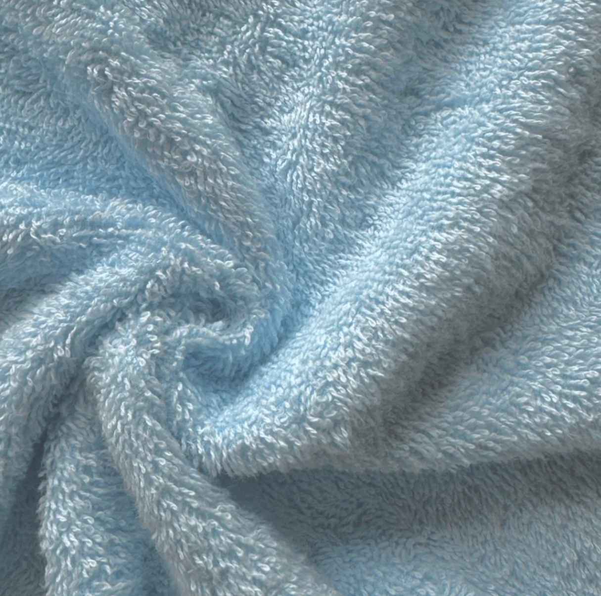 Éponge coton bleu ciel