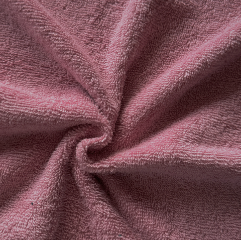 Éponge coton rose foncé