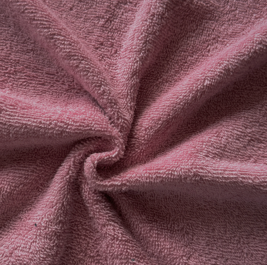 Éponge coton rose foncé