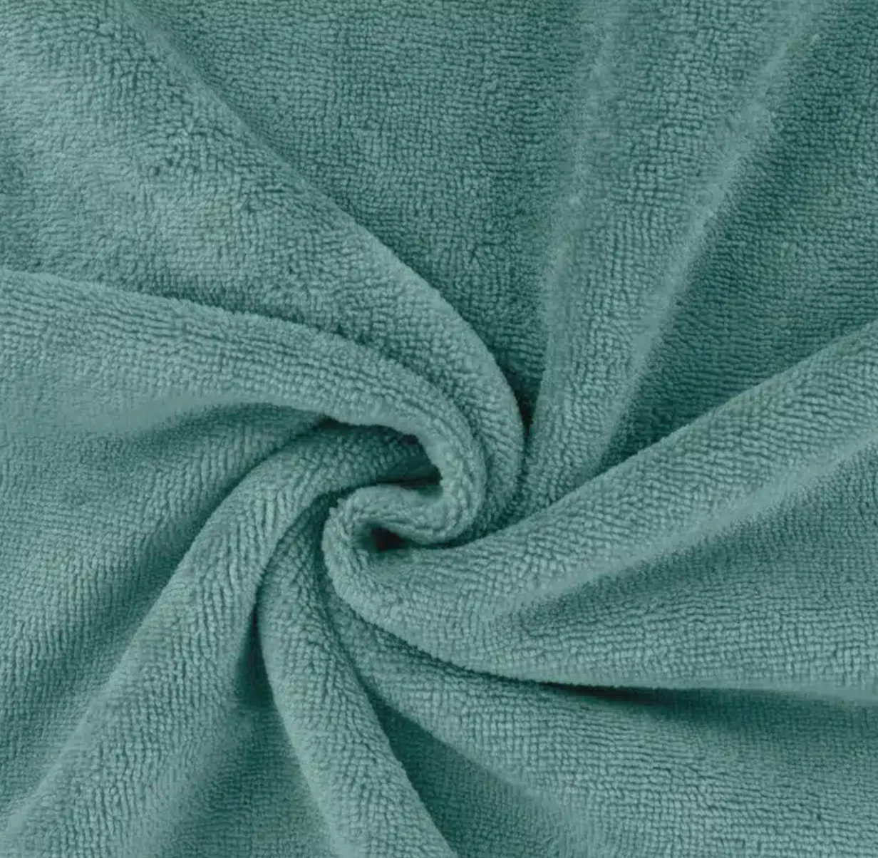 Éponge bambou bleu menthe