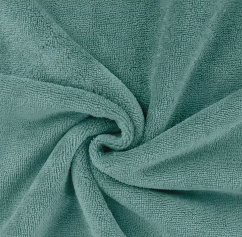 Éponge bambou bleu menthe