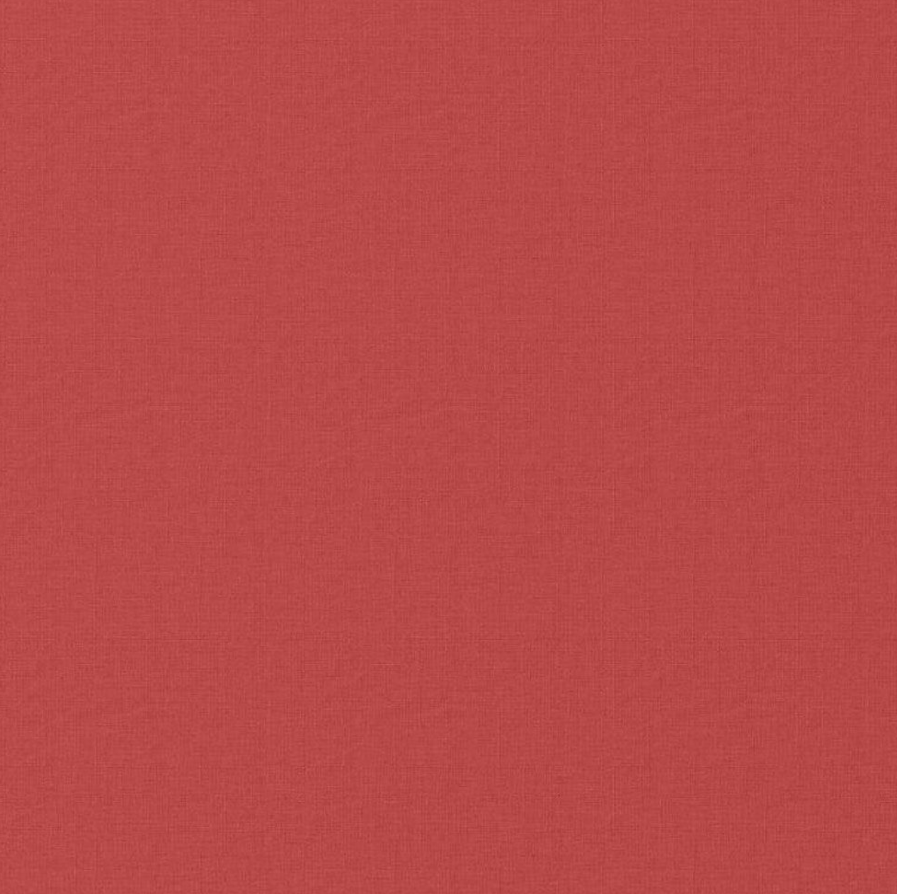 Coton enduit uni rouge