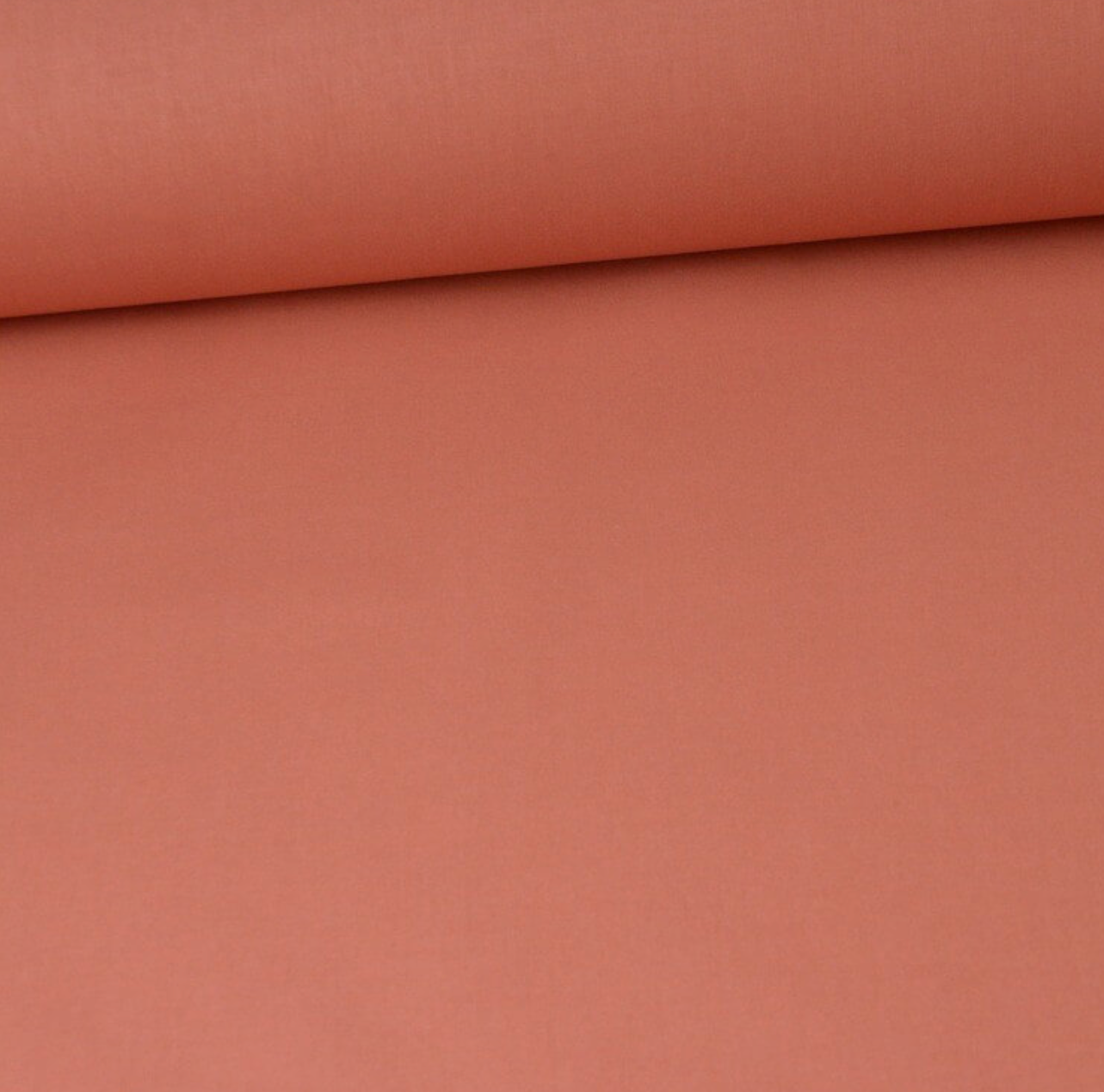 Coton enduit uni marsala