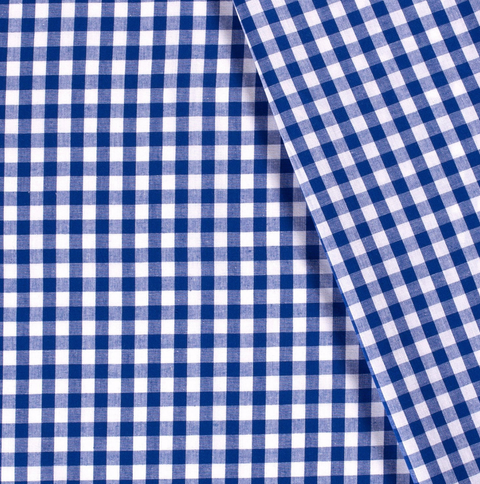Vichy bleu roi