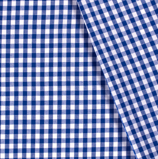 Vichy bleu roi