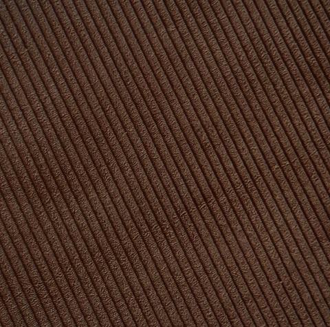 Velours côtelé chocolat