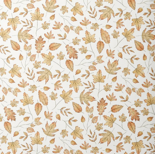 Feuilles d'automne beige