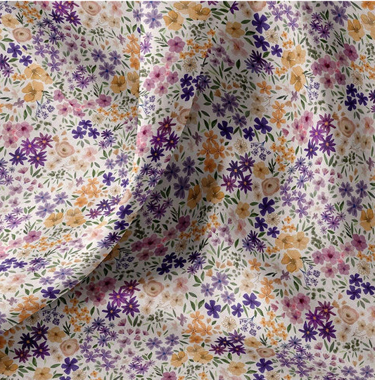Fleurs violettes