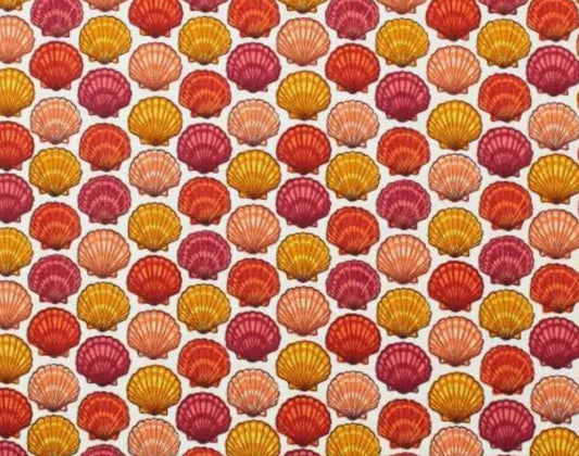 Coquillages rouges