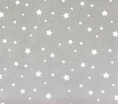 Étoiles fond gris