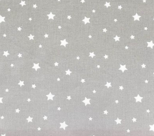 Étoiles fond gris