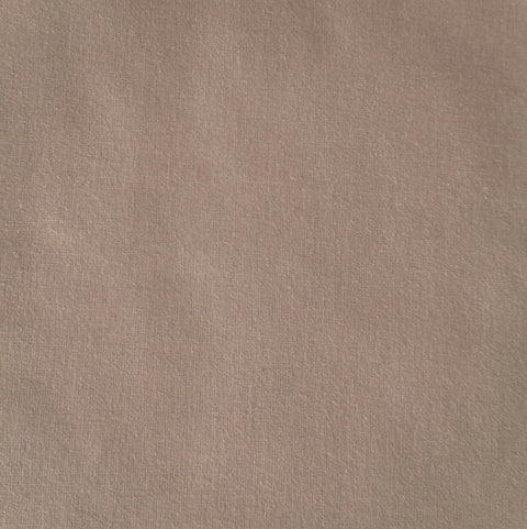 Coton enduit uni taupe clair