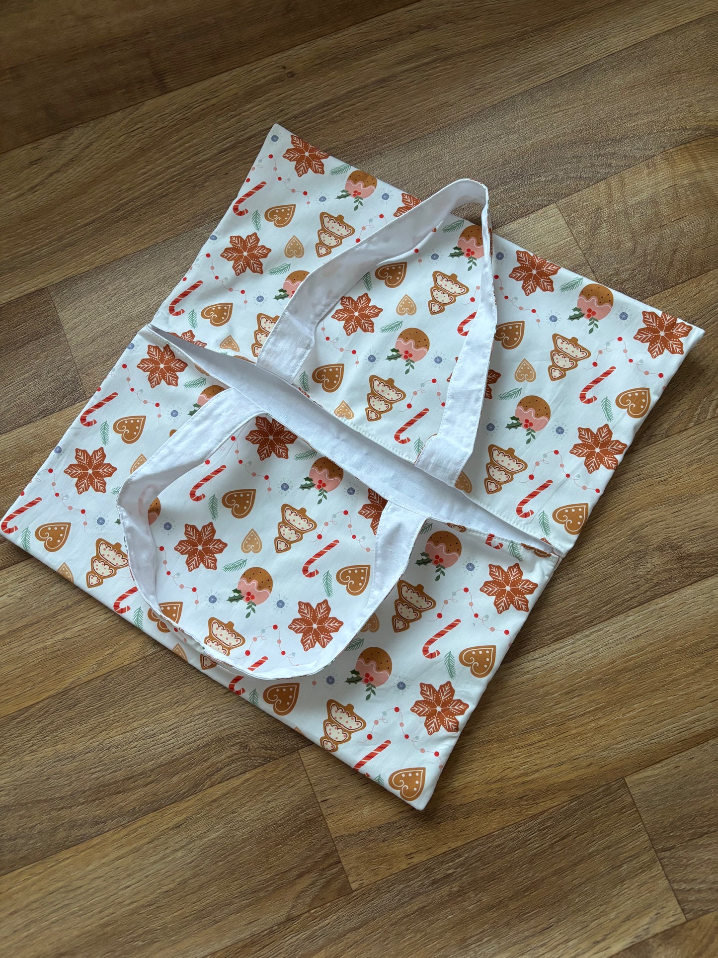 🎄 Sac à tarte réutilisable – Édition Noël 🎁